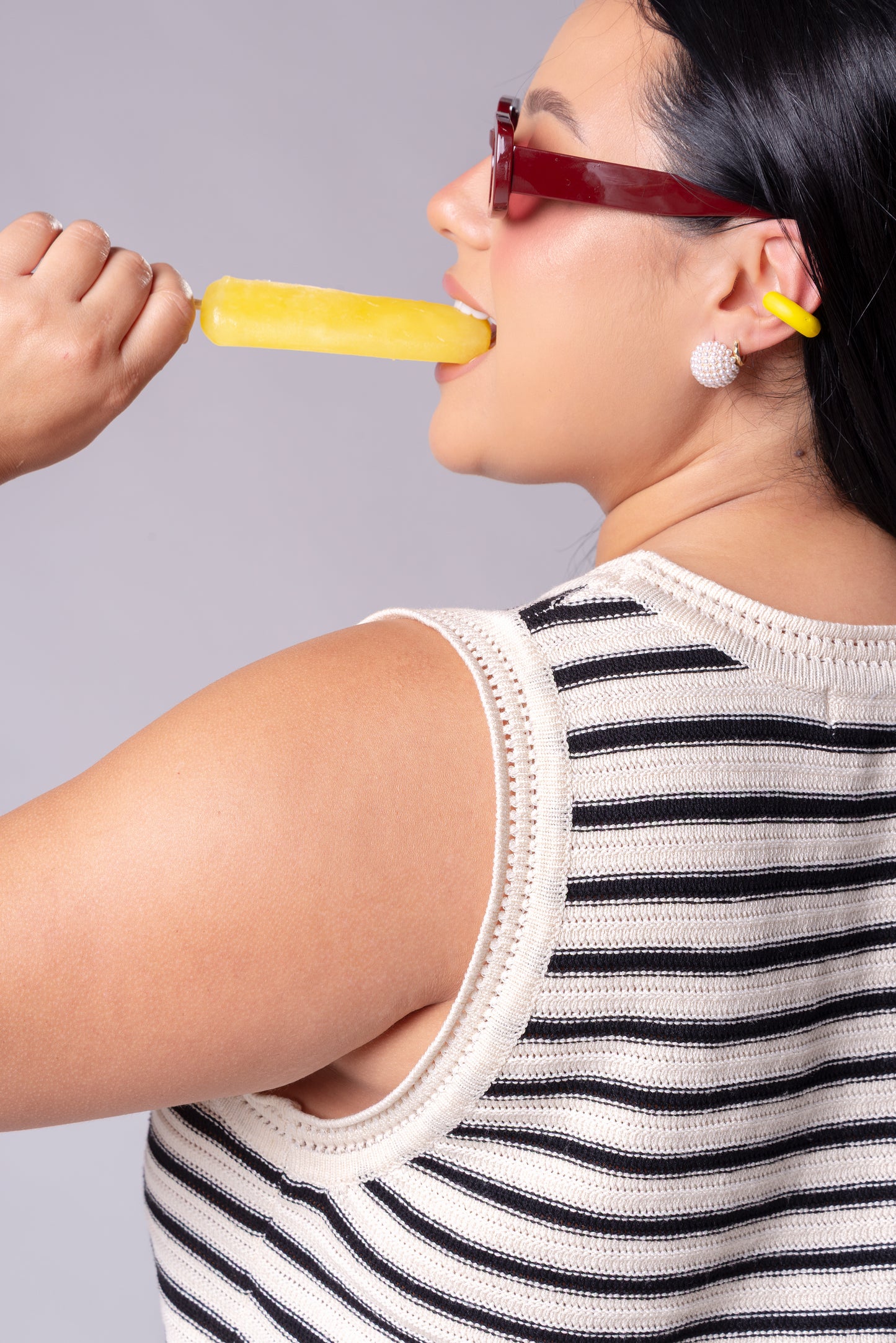 Set Verano Rayas – Conjunto Tejido Ligero para Mujer